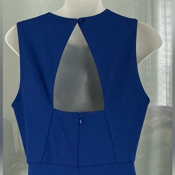 Calvin Klein royal blue sleeveless A-line dress - Picture 4 of 6